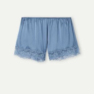 Intimissimi Lace Trim Silk Shorts